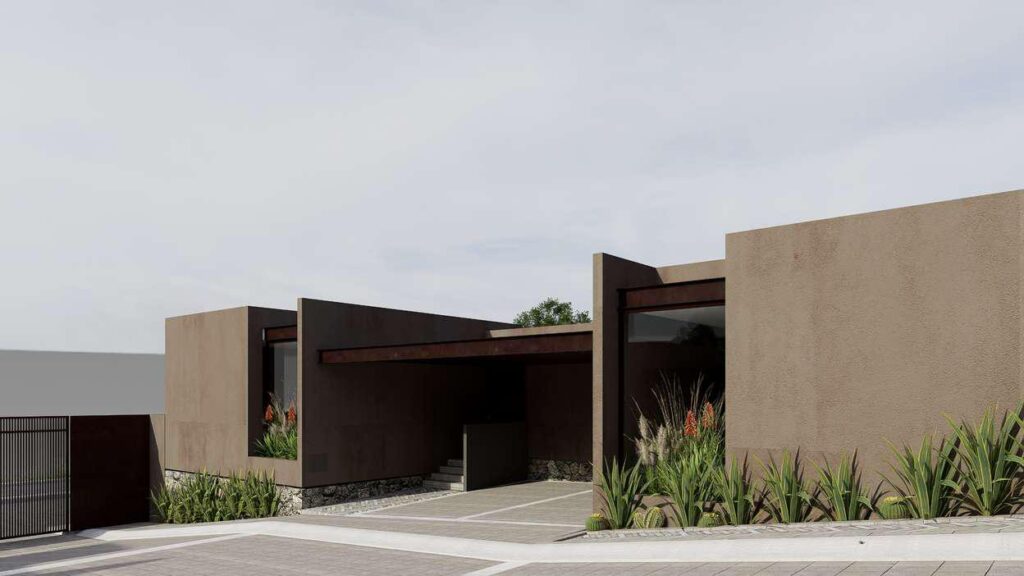 Vista exterior Casa Retama